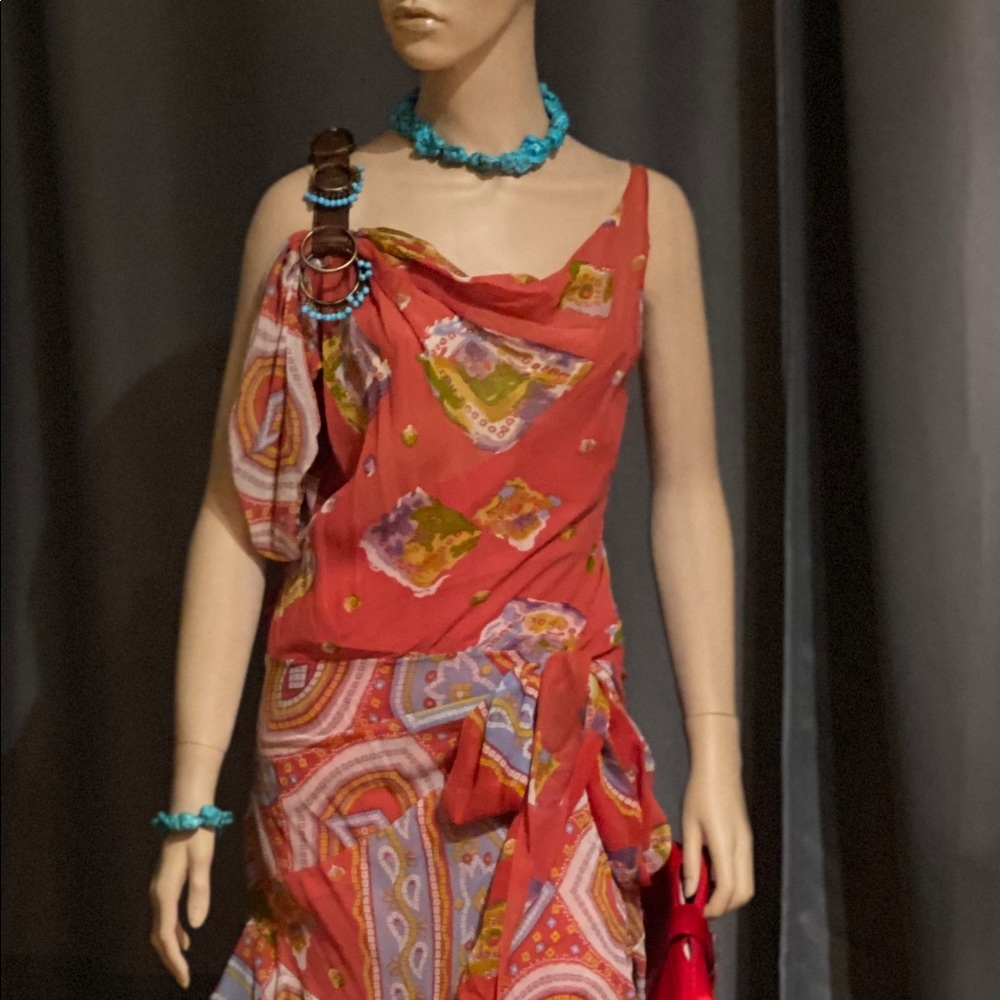 John Galliano maxi dress size 2-6